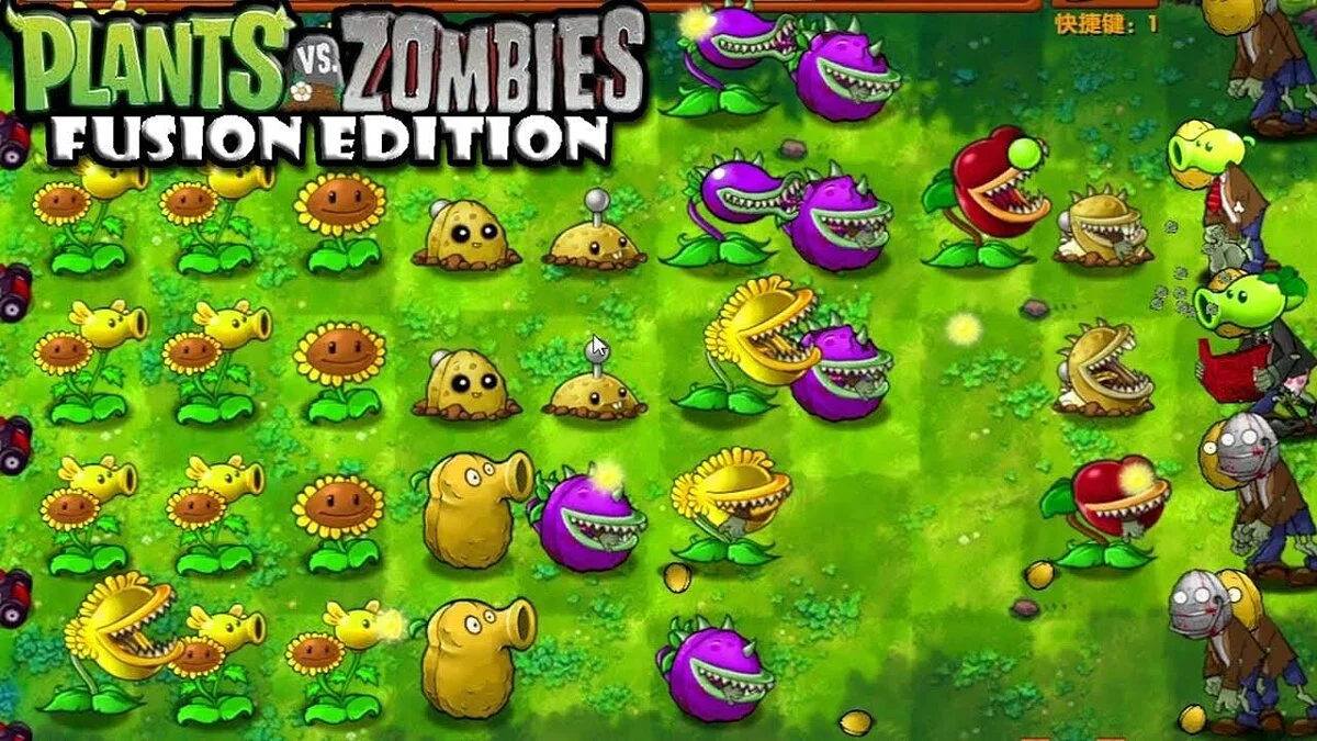 Plants vs. Zombies — Мод Plants vs Zombies Fusion Edition (v3.6.1) [ПК и Android]