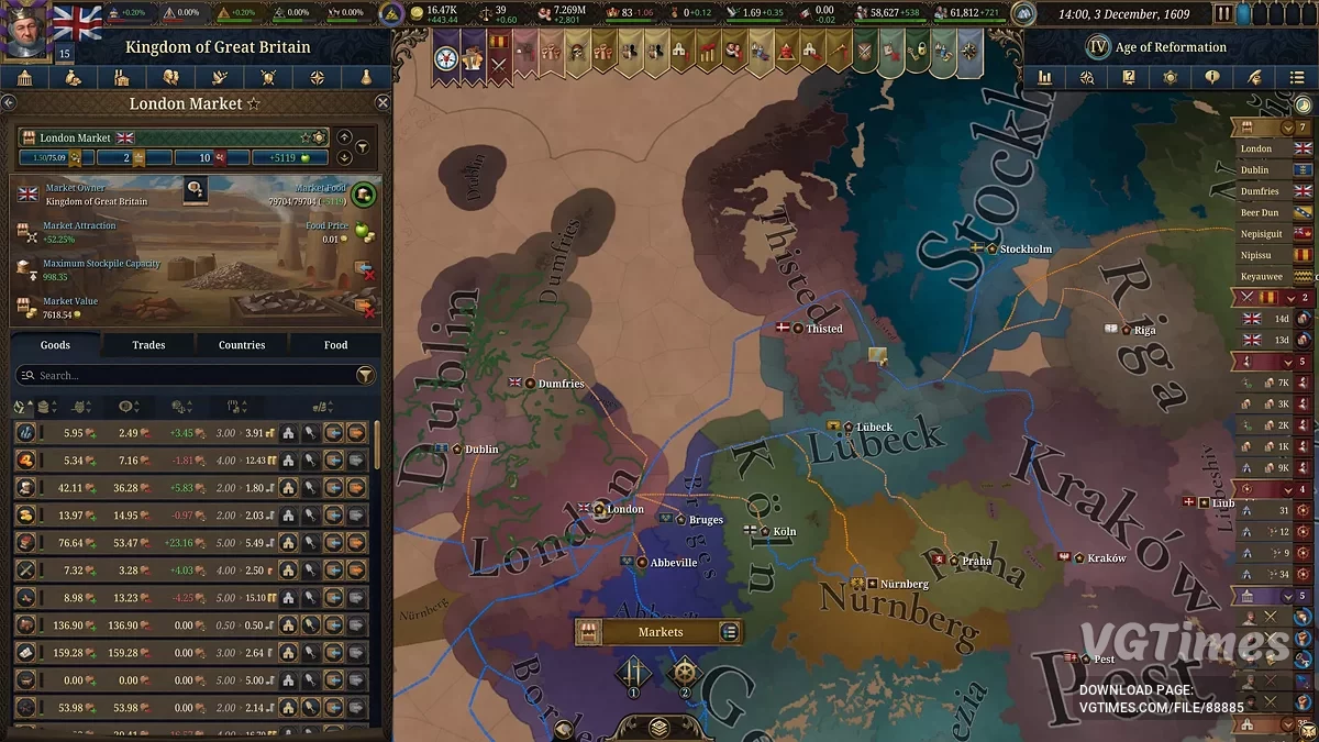 Europa Universalis 5 — Таблица для Cheat Engine [1.0.3]